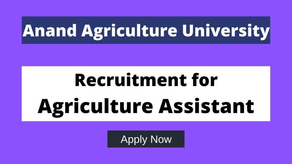 AAU Recruitment for Agriculture Assistant